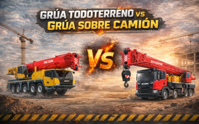Diferencias entre grúas autopropulsadas y grúas sobre camión