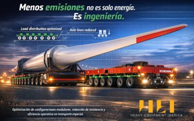 Reducción de emisiones en el transporte especial: eficiencia desde la ingeniería modular