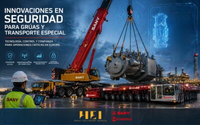 Heavy Equipment Ibérica: Descubre las últimas innovaciones en seguridad para grúas y transporte especial en Europa.